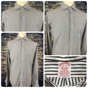 Brooks Brothers Men's French Cuff Dress Shirt 16-4